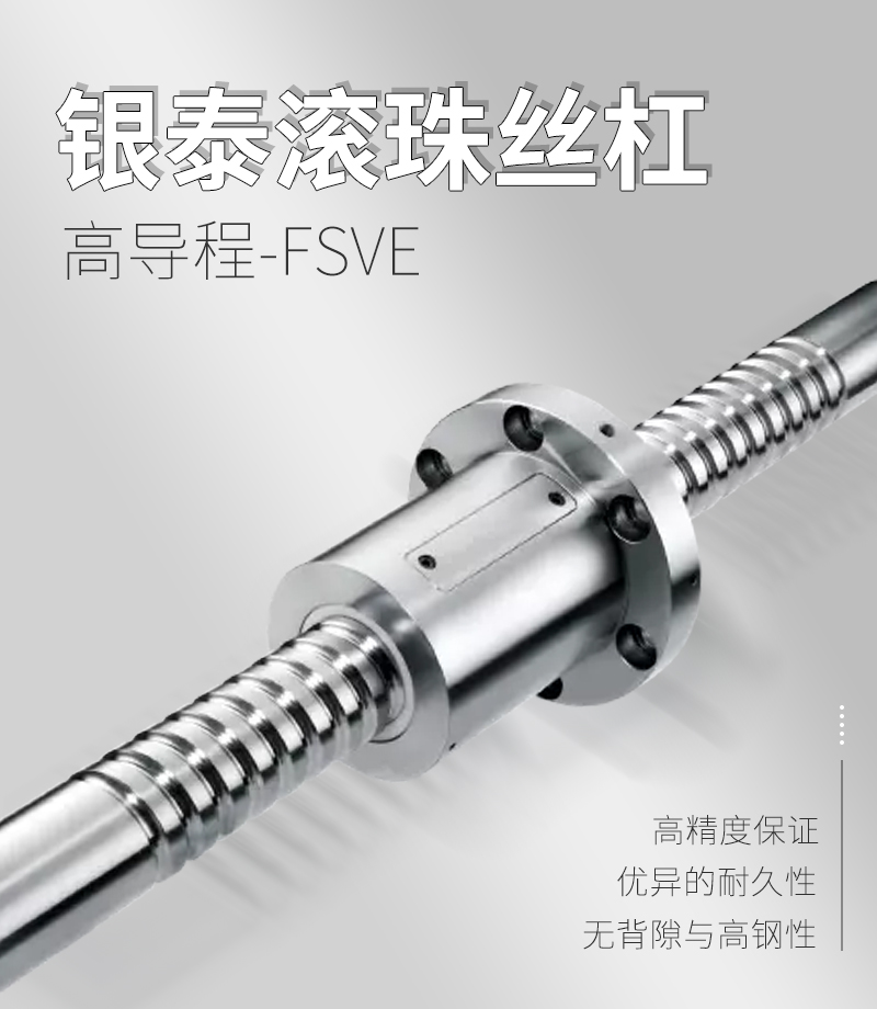 銀泰PMI滾珠絲桿-FSVE系列 銀泰PMI滾珠絲桿-FSVE系列